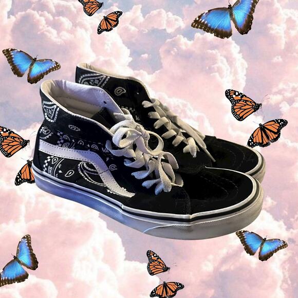 Vans Sk8 Hi Bandanna print - Picture 1 of 3